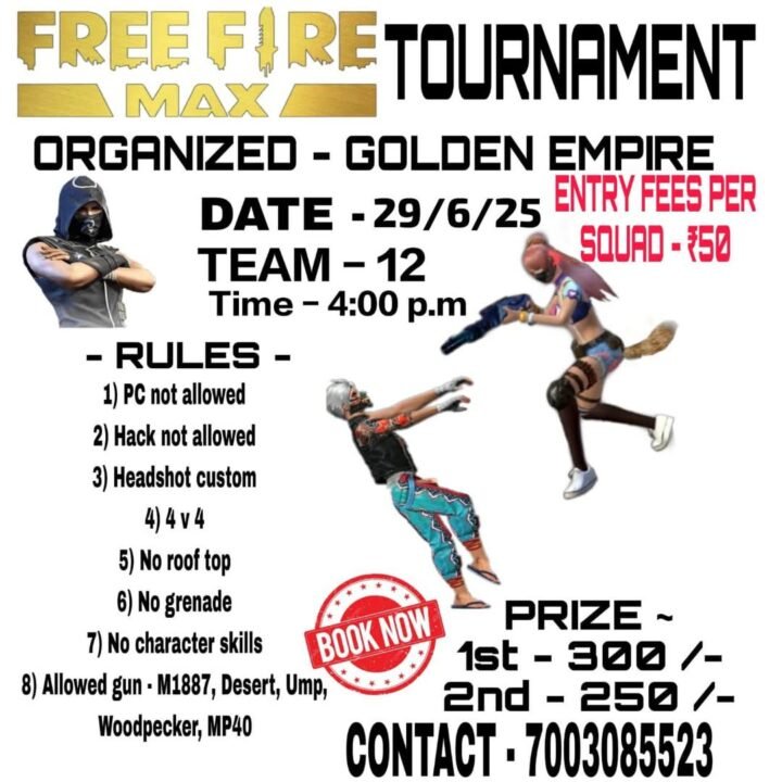Free fire tournament