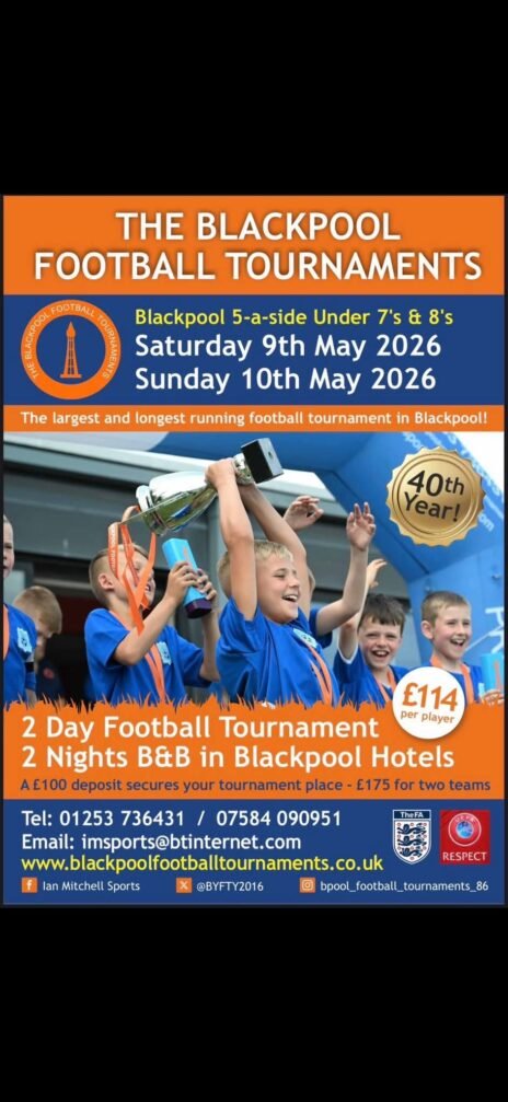 Blackpool football tournament