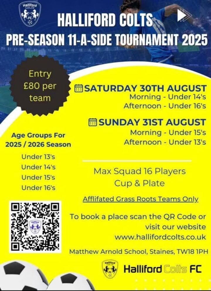 Halliford colts tournament
